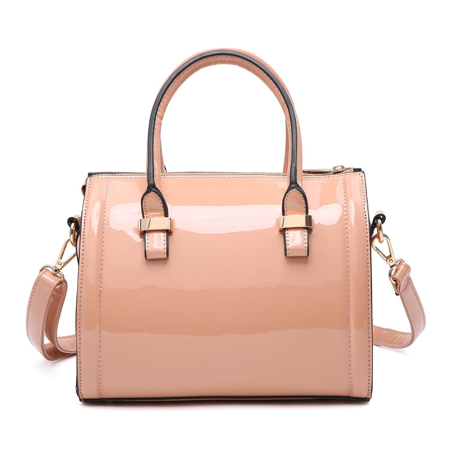  Fashion Women's Top Handle Satchel Handbags Leather