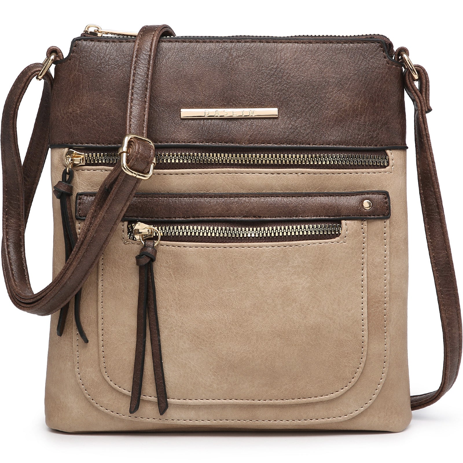 Women Lightweight Crossbody Bags Soft Vegan Leather Travel Handbag