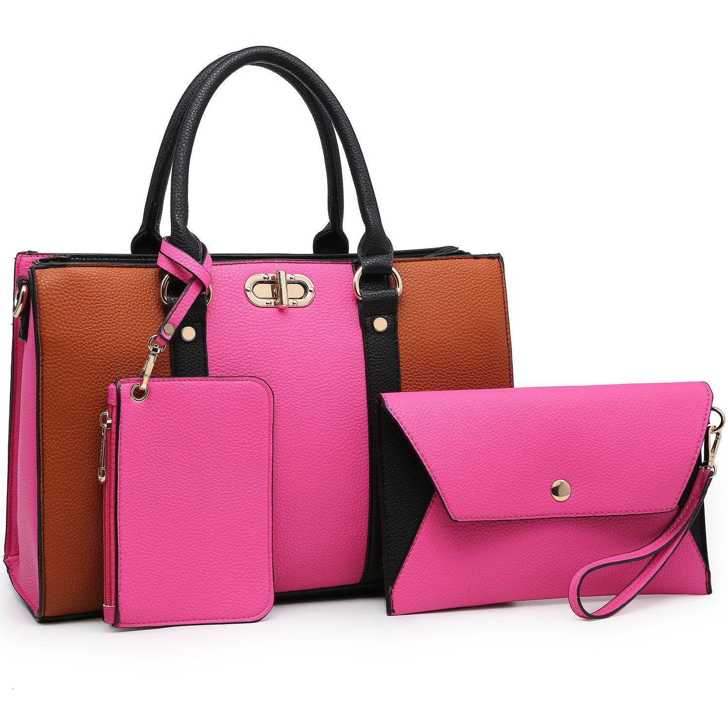 3i Black and orange Dissona bag - 23004460 D.Pink - 3i shop online